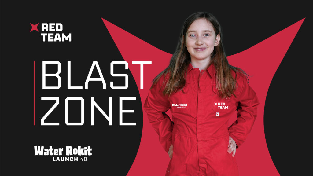 Water Rokit Launch 40 - Red Team - Blast Zone