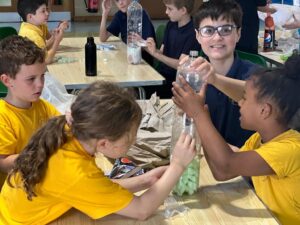 Junior Rocketeer Activity day -adding the payloads